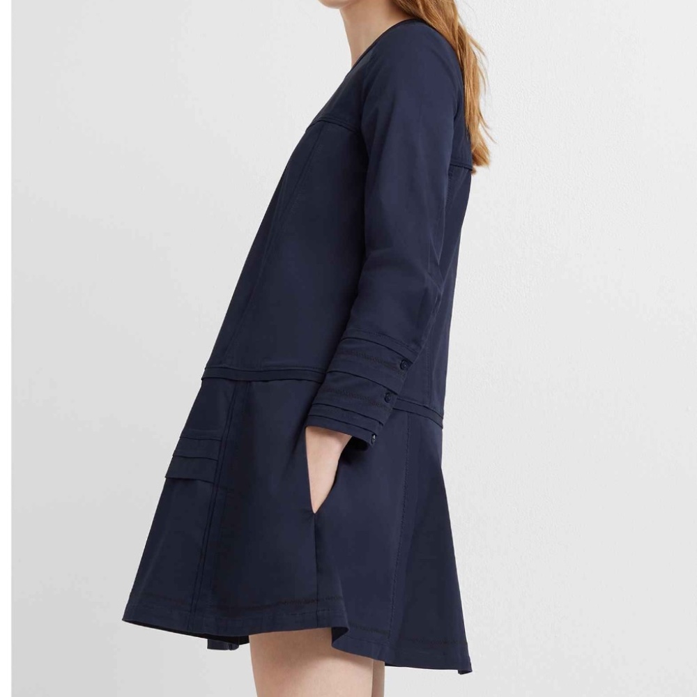 Club Monaco Mini Swing Dress Size 6 - Picture 3 of 4